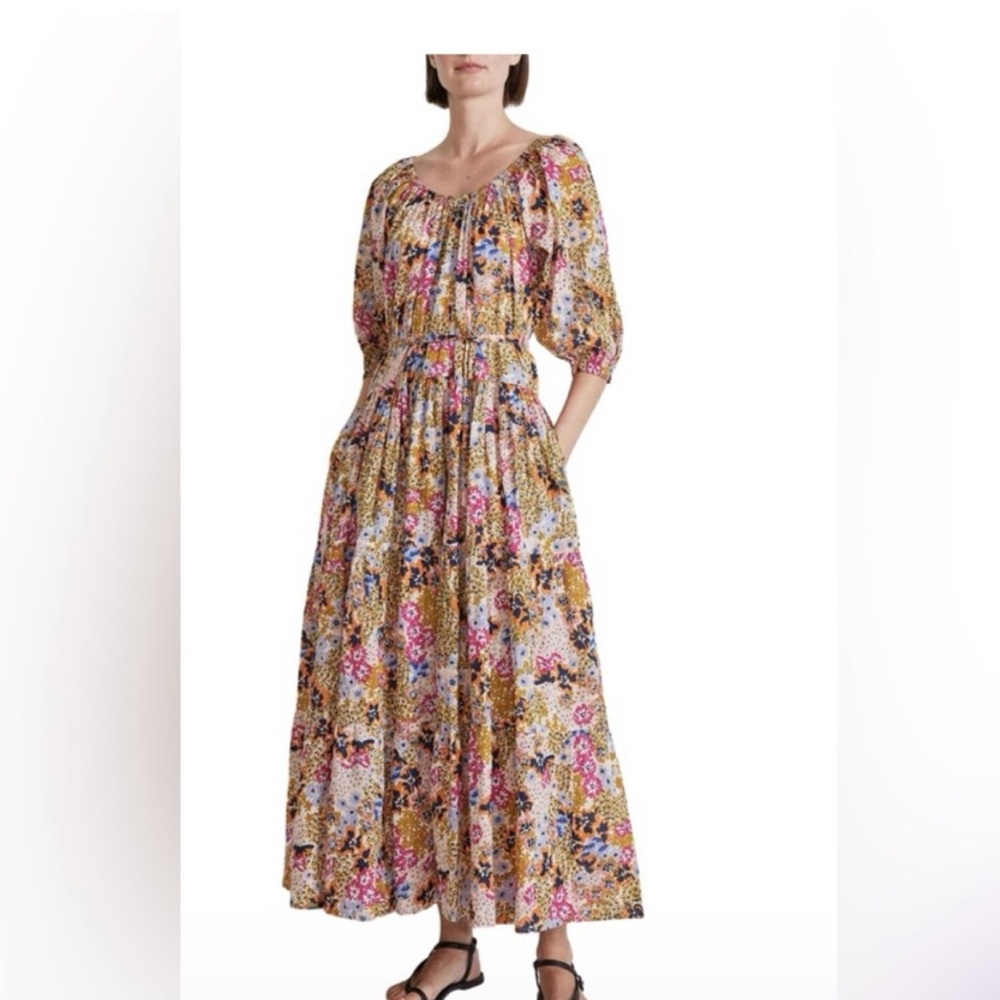 Apiece Apart Tilton Tiered Maxi Dress (NWOT)